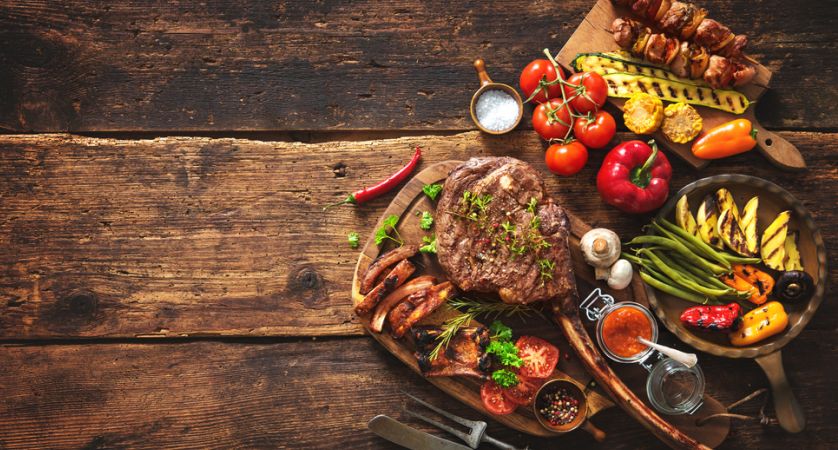 5 contorni per carne alla griglia