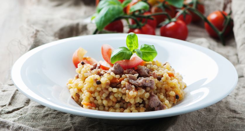 Ricetta fregola e salsiccia