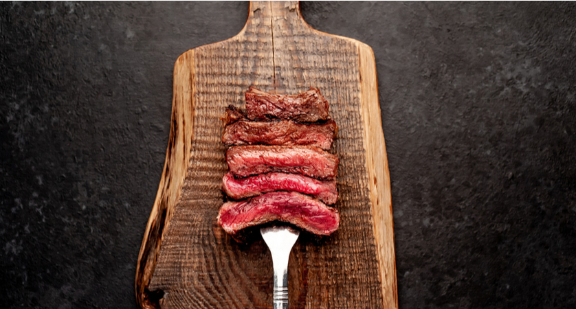 Qual è la temperatura della carne al sangue?