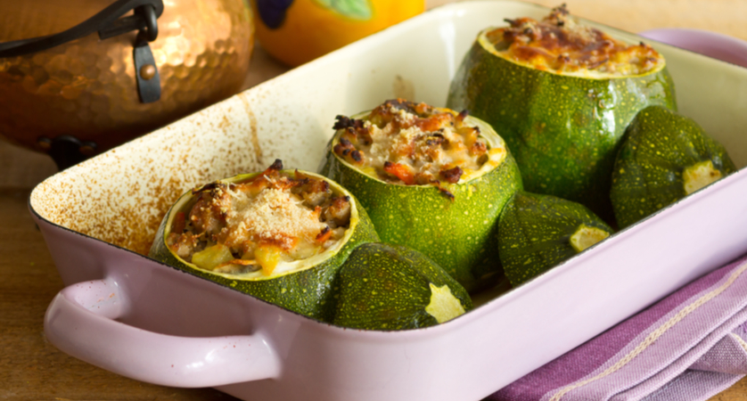 ricetta zucchine ripiene di carne zucchine ripiene di carne al forno