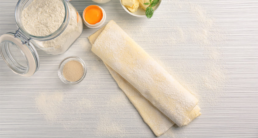 Torta salata prosciutto e formaggio