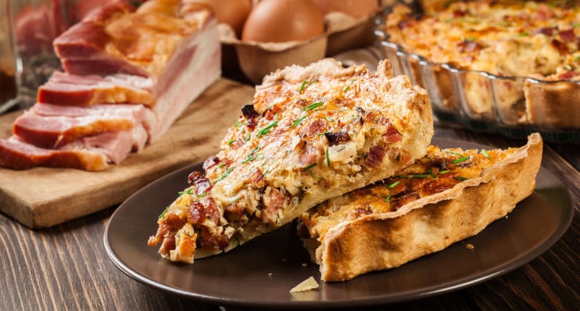 Torta salata con carne macinata
