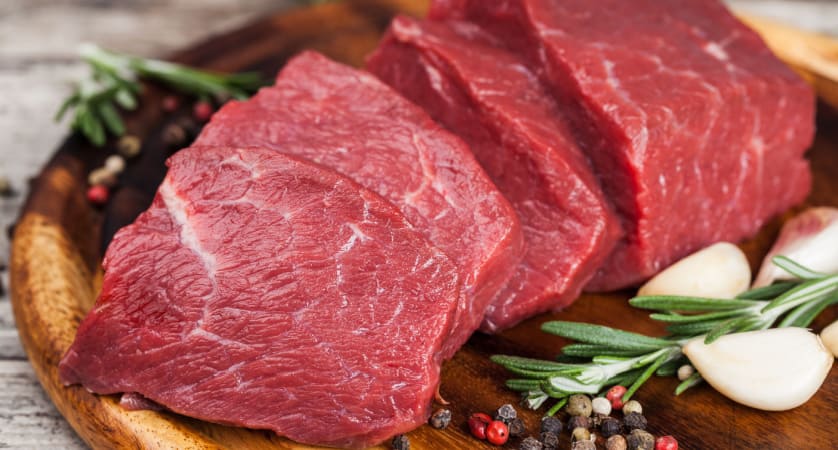 Quale carne contiene più ferro, manzo