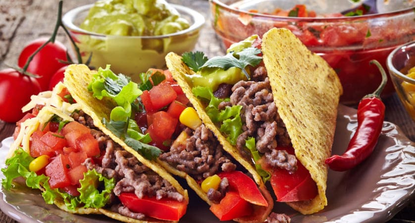 Salsa guacamole e abbinamenti carne, idee