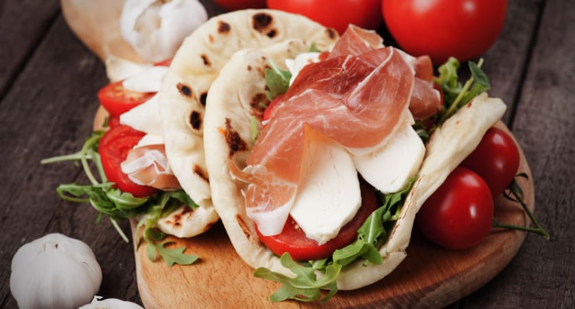 Ricetta piadina romagnola fatta in casa