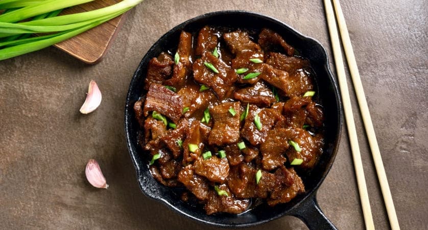 Manzo alla piastra: ricetta cinese