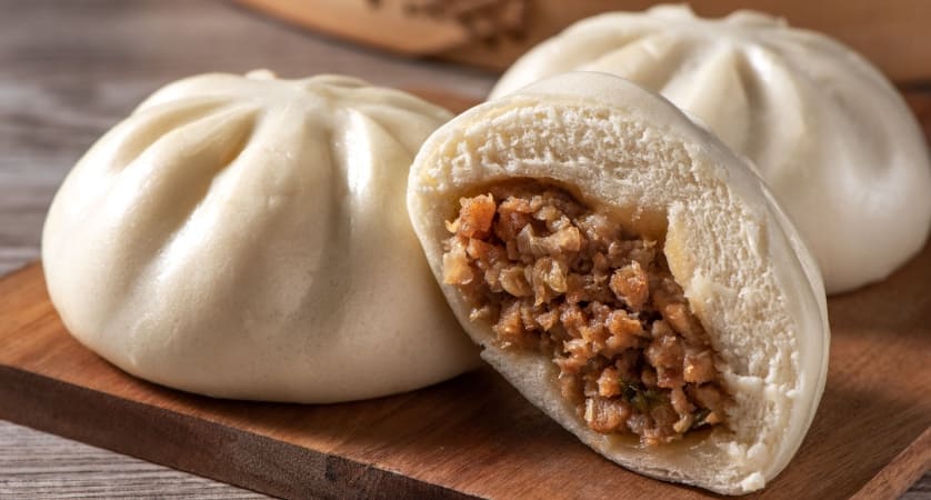 Ricetta cinese balzi panini con carne